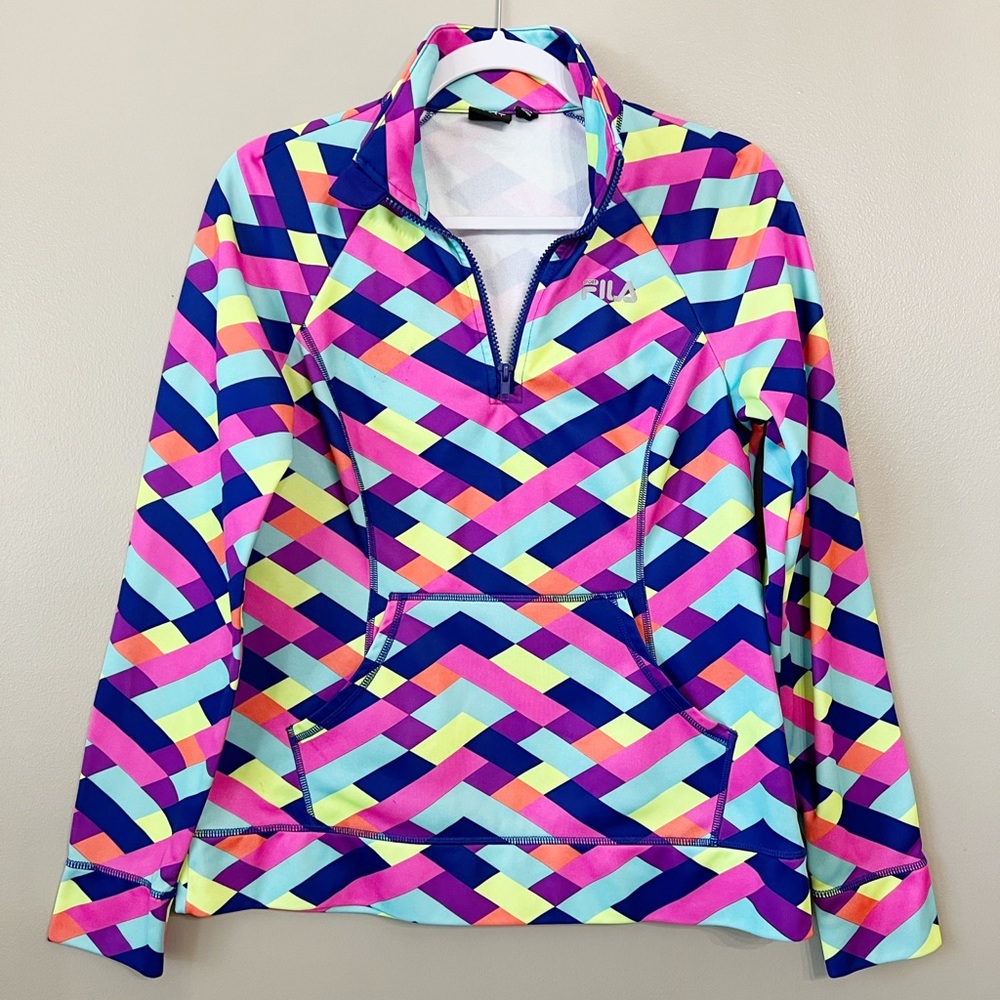 Fila Sport Athletic Colorful Pullover
